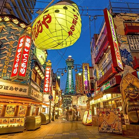 Wutong-40 Minutes Direct To Kansai Airport And 5 Minute Walk To Jr Or Subway Or Nankai Line And 1 Minute To Tsutenkaku The Landmark Of Osaka And Many Japanese Bistros Nearby Екстериор снимка