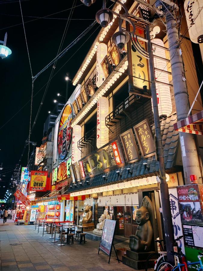 Wutong-40 Minutes Direct To Kansai Airport And 5 Minute Walk To Jr Or Subway Or Nankai Line And 1 Minute To Tsutenkaku The Landmark Of Osaka And Many Japanese Bistros Nearby Екстериор снимка